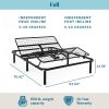 Full Size Electric Head Foot Adjustable Bed Base with Remote