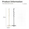 Clothing Rack, Golden Metal Freestanding Heavy Duty Clothes Rack with Marble Base, Multipurpose Garment Hanger for Bedroom, Hat, Scarf, Jacket,