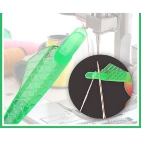 Sewing Machine Quick Threader Small Fish Needle Threader (Option: Green-1pcs)