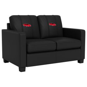 Dyno Stationary Loveseat with Sports Car Gaming Logo (Sports Car Color: Red)
