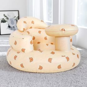 1pc Baby Sofa Chair, Plastic Wraparound Support Seat, Portable Rocking Chair for Infants Aged 3 Months+, Exercise Sitting & Standing, Spine Prote (Style: bear)