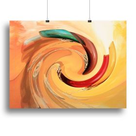 Spiral Canvas Print or Poster (Type: Poster Print, size: 3X-Large (40" x 26"))