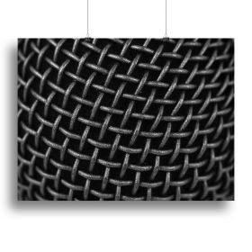 Metal Grid Canvas Print or Poster (Type: Standard Framed Canvas Print, size: XX-Large (32" x 24"))