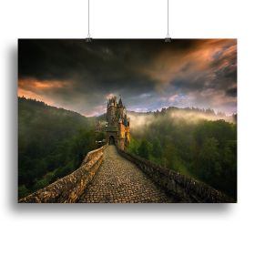 Eltz Canvas Print or Poster (Type: Standard Framed Canvas Print, size: 40" x 26" / 100cm x 65cm (approx))